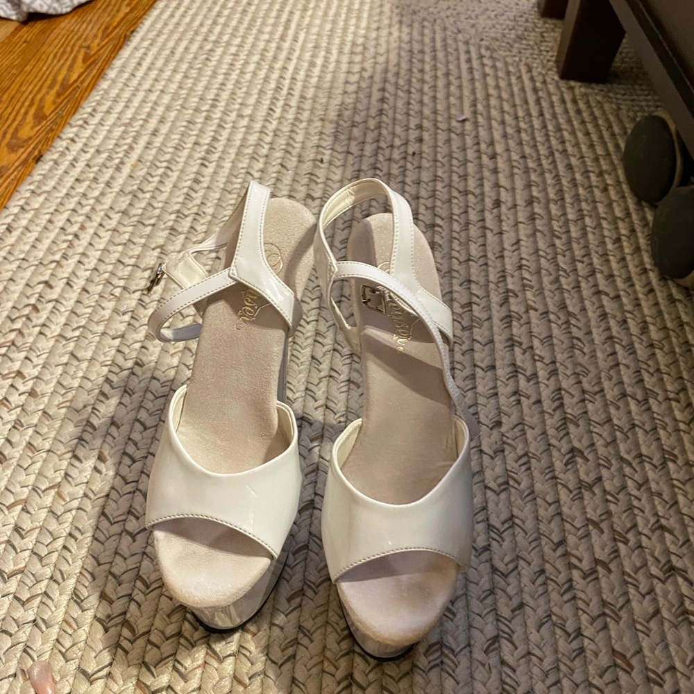 High heel shoes